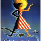 9949.Caribbean.pan american world airways..POSTER.home decor graphic art 9949.Caribbean.pan american world airways..POSTER.home decor graphic art