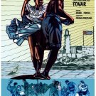 7311.Mares de campo.man and woman dance in front of fort.POSTER.art wall decor