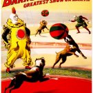 9576.Barnum and Bailey.marvelous foot-ball dogs.POSTER.decor Home Office art