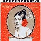 9556.Dolores del rio.woman with flower on head.POSTER.decor Home Office art