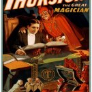 9568.Thurston.the great magician.man reading book.POSTER.decor Home Office art 9568.Thurston.the great magician.man reading book.POSTER.decor Home Office art