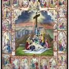 8098.Christ removed from cross.Images of religious scenes.POSTER.art wall decor