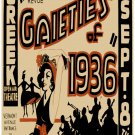 9891.Gaieties of 1936.greek open air theatre.POSTER.home decor graphic art 9891.Gaieties of 1936.greek open air theatre.POSTER.home decor graphic art
