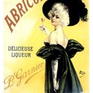 9644.Abricontine.delicieuse liqueur.woman dirnks.POSTER.decor Home Office art