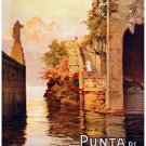 9824.Punta di Bablianello.woman walks downstairs.POSTER.decor Home Office art