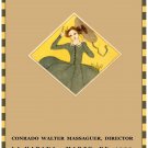 7075.Social.clown and ballerina dance together.POSTER.art wall decor