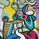 10441.Poster print in Paper or Canvas.Art decoration.Picasso.Colorful cubism