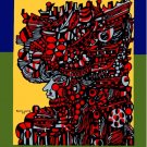9305.Soy cuba.cuban soviet film.indian looking bust.POSTER.decor Home Office art