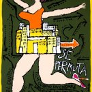 9298.Se permute.cuban film.lady dancing.buildings.POSTER.decor Home Office art