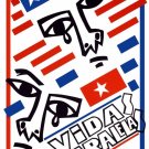 9377.Vidas paralelas.cuban film.red white and blue.POSTER.decor Home Office art