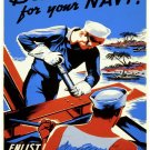 9577.Build for your navy.enlist!US navy - Bureau.POSTER.decor Home Office art