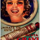 7656.Pasta Gravi.reina de las cremas dentales.creme tube.POSTER.art wall decor 7656.Pasta Gravi.reina de las cremas dentales.creme tube.POSTER.art wall decor
