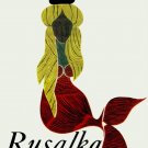 9268.Rusalka.czech film.blonde mermaid with moon.POSTER.decor Home Office art