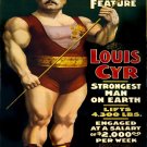 9442.John robinson's challenge feature.strong man.POSTER.decor Home Office art