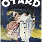 9653.Cognac otard.costumed couple wanting a drink.POSTER.decor Home Office art