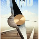 7419.Chemin de fed du nord.giant compass.vitesse-luxe.POSTER.art wall decor