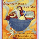 9856.Fumeurs de p'arriére economizes la tabac.POSTER.home decor graphic art