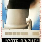 7377.Code d'azur.calas-douvres.chemin de fed du nord.POSTER.art wall decor