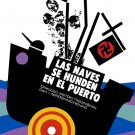 8709.Las naves se hunden en el puerto.ship sinks.POSTER.movie decor graphic art