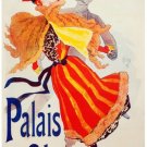 7387.Palais de glace.champs elysées.couple ice skating.POSTER.art wall decor