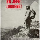 9671.Comandante en jefe: ¡ordene!fidel castro.POSTER.decor Home Office art