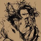 8358.Paginas del diario de jose marti.man.horse.POSTER.movie decor graphic art