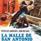 3327.La Malle de San Antonio movie POSTER.Room Home Cowboy Western art decor