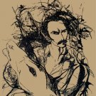 9209.Paginas del diario de jose marti.drawing.POSTER.decor Home Office art