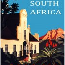 9943.Fly to south africa.BOAC and SAA.plane flies.POSTER.home decor graphic art