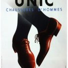 6241.Unic.Chaussures d'hommes.brown.nautral dress shoes.POSTER.Home Office art