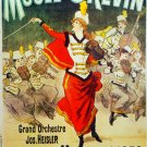 2007 Musée Grévin Orchestre Art Decor POSTER.Graphics to decorate home office.
