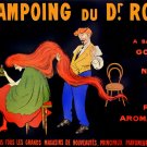 2512. Shampoing du Dr. Roja Ad Art Decoration POSTER. Home Graphic Design.