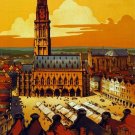 3176.Arras Chemin de Fer du Nord POSTER.French art. Room Home art decoration