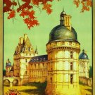 2916.Valencay Chateaux de la Loire POSTER.French Travel Room Office art Decor