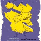 7141.Conjunto folklorico nacional.woman dances.POSTER.art wall decor