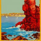 2904.La Cote de Granit.Perros POSTER.French Travel Home Room Office Decoration