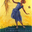 4181.Entzückende Sommerkleider in Modenpalais.POSTER.Home Office art decor