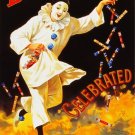 2773.Batger Celebrated Christmas Crackers  POSTER.Happy Clown.Circus Wall art.