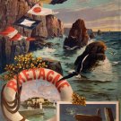 4645.belle-ile en mer.bretagne.cote de la mer sanag.POSTER.decor Home Office art
