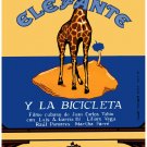 5352.El elefante y la bicicleta.cuban film.giraffe.POSTER.decor Home Office art