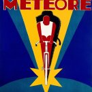 4060.Cycles Météore, Pneus Hutchinson, bicycle race.POSTER.Home School art decor
