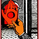 5360.Pieza inconclusa para piano mecanico.red hand.POSTER.decor Home Office art