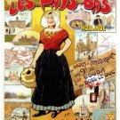 5751.Les pays-bas.exursions a prix redaits.dutch woman.POSTER.art wall decor