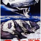 9784.Vene en suisse par avian.swiss air plane.POSTER.decor Home Office art