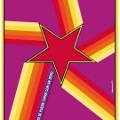 4934.El sol no se puede taper con un dedo.red star.POSTER.decor Home Office art
