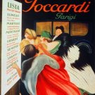 2837.Ristoranti Toccardi Italian POSTER. Room Home Wall art Nouveau decoration