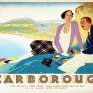 Decoration Poster.Scarborough England travel.Wall art room interior design.11468