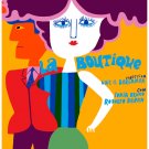 666.La Boutique Wall Decoration POSTER.Graphics to decorate home office.Movie.