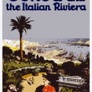 Decoration Poster.Italy Genoa Riviera.Travel shop.Home Interior design.11398