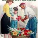 134.Art Decoration POSTER.Graphics to decorate home office.Cuban  Flower vendor